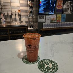Girasol Blonde Beer with Michelada mix Girasol Blonde Beer with Michelada mix