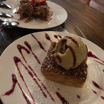 The Franklin - (Far left) fresh Homemade Donuts Bread Pudding - Breakfast & Brunch Near Me - Jersey City, New Jersey The Franklin - (Far left) fresh Homemade Donuts Bread Pudding - Breakfast & Brunch Near Me - Jersey City, New Jersey