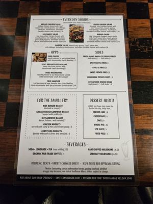 Menu photo 6 East Texas Burger Company Mineola, TX