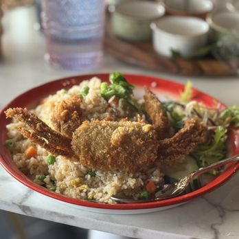 All Thai - Soft shell crab fried rice - Thai Near Me - Bellevue, Washington All Thai - Soft shell crab fried rice - Thai Near Me - Bellevue, Washington