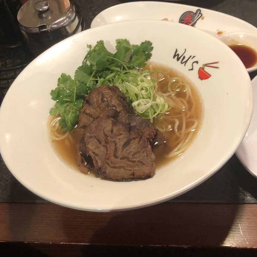 Wu's Ramen - Beef ramen. - Ramen Near Me - Orland Park, Illinois