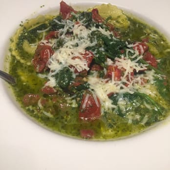Blue Marlin - Omgeeeeeeee my lil sis had this amazingly delicious pesto a pinch stuffed ravioli... It was a bit too juicy, but it was super yummy!!! - Seafood Near Me - Columbia, South Carolina