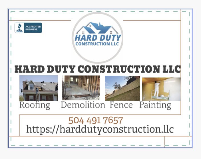 Slide of Hard Duty Construction