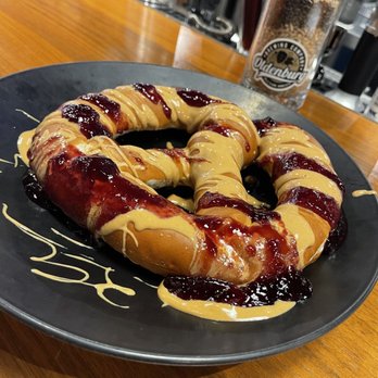 Oldenburg Brewing Company - PB & J Giant Bavarian Pretzel - Brewpubs Near Me - Belle Plaine, Minnesota Oldenburg Brewing Company - PB & J Giant Bavarian Pretzel - Brewpubs Near Me - Belle Plaine, Minnesota
