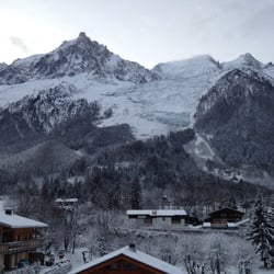 Hôtel Aiguille du Midi - View from a third-floor room facing south-east.