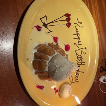 Coastal Flats - Warm White Chocolate Bread Pudding (for birthday) - American Near Me - Gaithersburg, Maryland