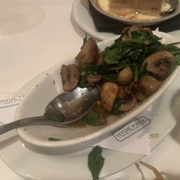 Sauteed Spinach and Mushrooms Sauteed Spinach and Mushrooms