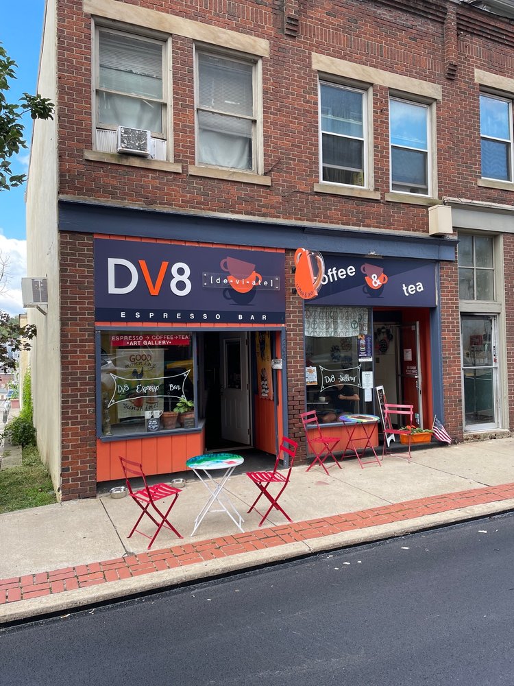 Social spots from Dv8 Espresso Bar and Gallery