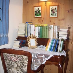 Pension Oberreiter - Leseecke in unserer gemütlichen Stube