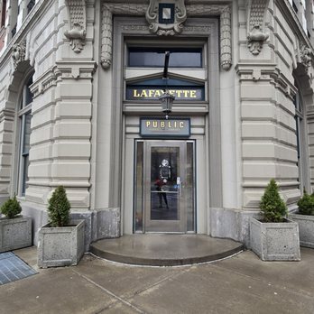 Public Espresso + Coffee - The buildings beautiful entrance. - Coffee & Tea Near Me - Buffalo, New York