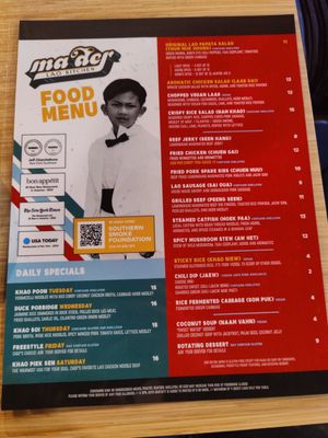 Menu photo 8 Ma Der Lao Kitchen Oklahoma City, OK Menu photo 8 Ma Der Lao Kitchen Oklahoma City, OK