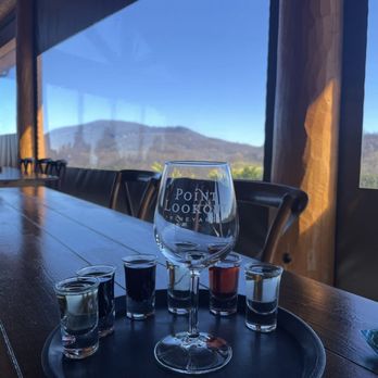 Point Lookout Vineyards - Wine flight - Wine Tasting Room Near Me - Hendersonville, North Carolina Point Lookout Vineyards - Wine flight - Wine Tasting Room Near Me - Hendersonville, North Carolina