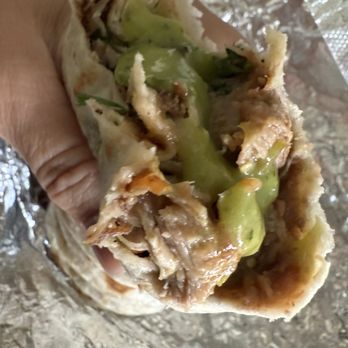 Tacos El Pollo - Carnitas burrito - Food Trucks Near Me - Pasadena, California