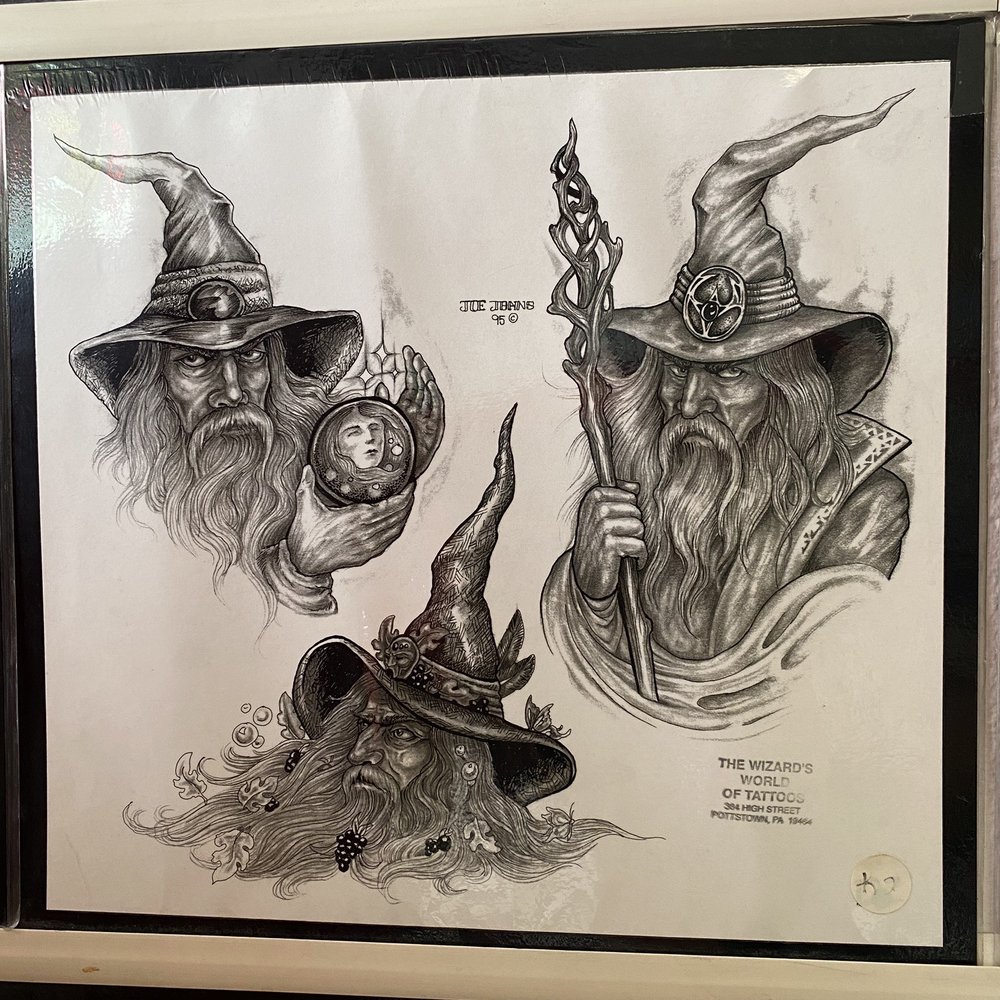 Route 66 Fine Line Tattoo - Wizard art! - Tattoo Near Me - Albuquerque, New Mexico