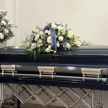 Costco - The Costco Franklin Blue Casket by Prime for my Dad's funeral in October 2024. - Wholesale Stores Near Me - Harrisburg, Pennsylvania