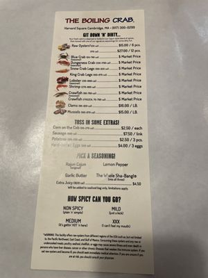 Menu photo 7 The Boiling Crab Cambridge, MA Menu photo 7 The Boiling Crab Cambridge, MA