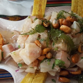 Asu Mare - Huge chunks of fish, in a zesty fresh lime citrus marinade- the corn was crunchy and flavorful. Really delicious - Peruvian Near Me - Freehold, New Jersey Asu Mare - Huge chunks of fish, in a zesty fresh lime citrus marinade- the corn was crunchy and flavorful. Really delicious - Peruvian Near Me - Freehold, New Jersey