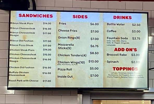 Skinny Joey's Cheesesteaks by null