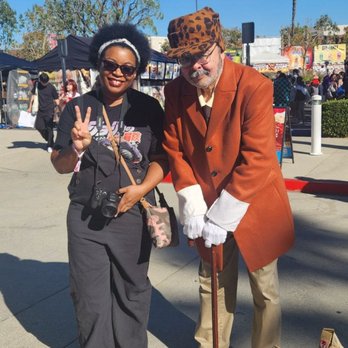 anime expo chibi - Me and Joseph Joestar from JoJo's Bizarre Adventure (my favorite character...see my shirt) - Local Flavor Near Me - Ontario, California