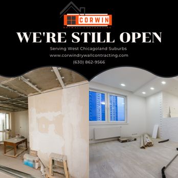 Corwin Drywall Contracting - We offer VIRTUAL ESTIMATES. - General Contractors Near Me - Naperville, Illinois Corwin Drywall Contracting - We offer VIRTUAL ESTIMATES. - General Contractors Near Me - Naperville, Illinois