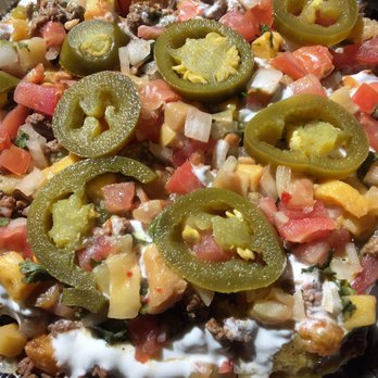 Fatima's Grill - Carne asada fries - crispy, golden fries are underneath this behemoth of goodness - Mediterranean Near Me - Downey, California