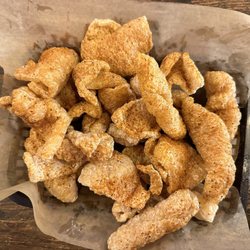 Town Square Social - The pork rinds.