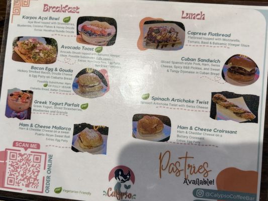 Menu photo 5 Calypso Coffee Bar Apopka, FL