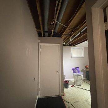 Click Construction and Remodeling - Before: Entry hallway and playroom - General Contractors Near Me - Ashburn, Virginia