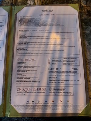 Menu photo 7 Mama Por Dios Fairfield, CA