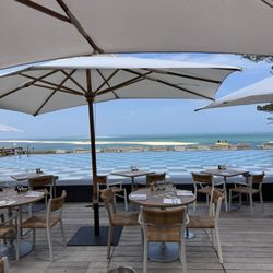 La Coorniche - View from our lunch table.