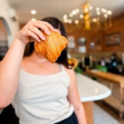 The Exchange - Croissants nearly as big as your head
