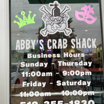 Abby's Crab Shack - Front Door - Cajun/Creole Near Me - Cedar Park, Texas