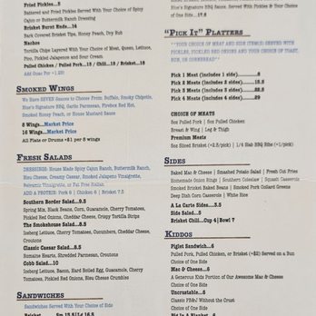 Blue Smokehouse & Bar - Menu - Salad Near Me - Fort Mill, South Carolina Blue Smokehouse & Bar - Menu - Salad Near Me - Fort Mill, South Carolina