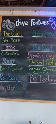 Menu photo 1 The Dive Gunnison, CO Menu photo 1 The Dive Gunnison, CO