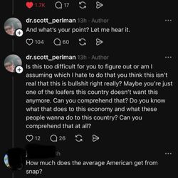 Scott Perlman DC - JAS Medical & Wellness Center - Racist rhetoric, from Scotty perlmans own mouth.