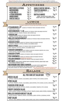 Menu photo 1 Winn's Pizza & Steakhouse Norwalk, IA Menu photo 1 Winn's Pizza & Steakhouse Norwalk, IA