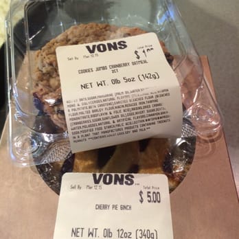 Vons - Pie & cookies - Grocery Near Me - San Pedro, California Vons - Pie & cookies - Grocery Near Me - San Pedro, California