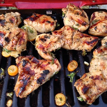 Thousand Trails Peace River - Cooking my Kumquat and Meyers Lemon marinated Chicken on the grill - Campgrounds Near Me - Wauchula, Florida Thousand Trails Peace River - Cooking my Kumquat and Meyers Lemon marinated Chicken on the grill - Campgrounds Near Me - Wauchula, Florida