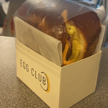 Egg Club - Egg w bacon and cheese - Coffee & Tea Near Me - Toronto, Ontario