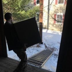 Stonehenge Movers - Moving in the snow in Northampton,MA