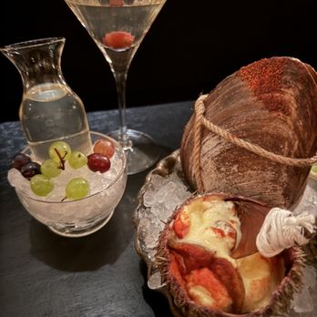 ILIS - The $40 martini (don't bother), uni and clam drink - Seafood Near Me - Brooklyn, New York