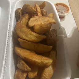 Crispy Potato Wedges