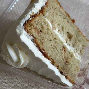 Cake & All Things Yummy - Slice of banana pudding cake - Bakeries Near Me - Kernersville, North Carolina