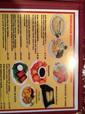 Menu photo 6 Mi Comalito Baltimore, MD