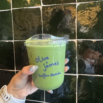 Olive & James - Matcha Latte - Coffee & Tea Near Me - Los Angeles, California