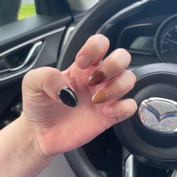 Broken nails after one week.