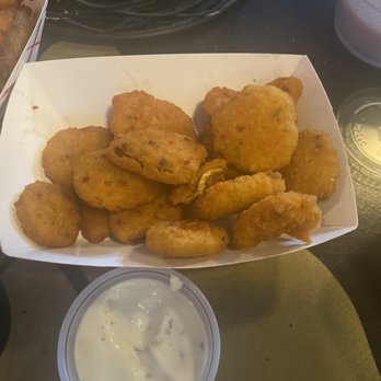 Deja Vu Restaurant & Bar - Fried pickles (lots of fried, not much pickles) - American Near Me - New Orleans, Louisiana Deja Vu Restaurant & Bar - Fried pickles (lots of fried, not much pickles) - American Near Me - New Orleans, Louisiana