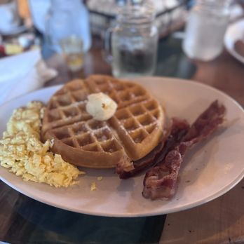Drift - Belgian Waffle, Bacon & Eggs - Breakfast & Brunch Near Me - Myrtle Beach, South Carolina