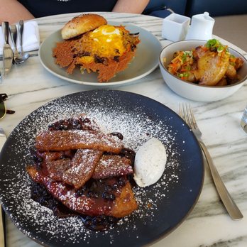 Canon - Breakfast burger, ricotta pancakes, and kim chee potatoes - Cocktail Bars Near Me - Sacramento, California Canon - Breakfast burger, ricotta pancakes, and kim chee potatoes - Cocktail Bars Near Me - Sacramento, California