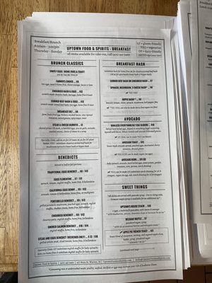 Menu photo 6 Uptown Food and Spirits Warren, RI Menu photo 6 Uptown Food and Spirits Warren, RI